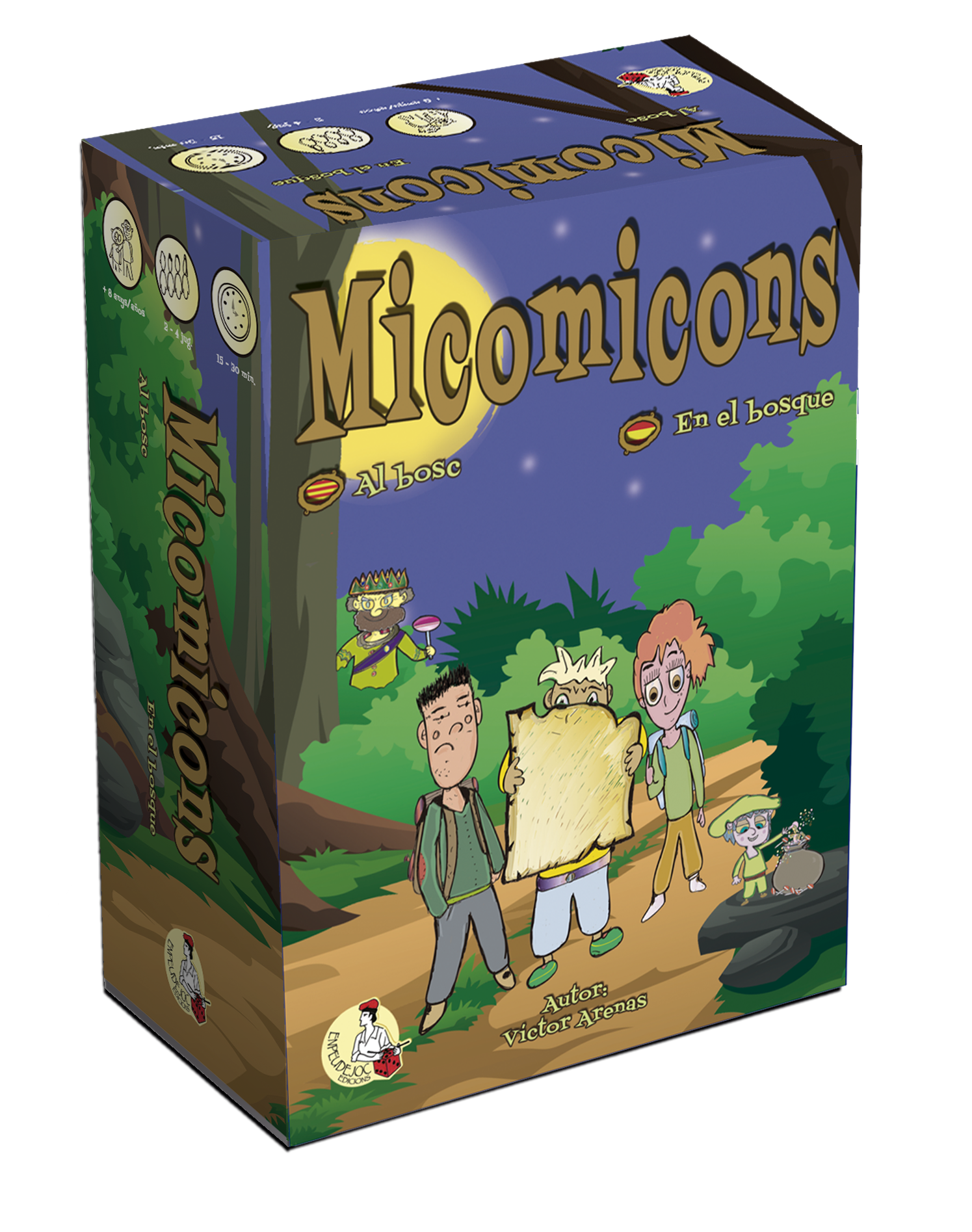 Micomicons al Bosc (Multilingüe)